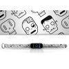 Náhradní náramek Mi band 3/4/5/6/7 Zombíci (Barva Vícebarevná, Pro Přístroj Xiaomi Mi Band 7)