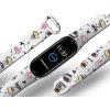 Náhradní náramek Mi band 3/4/5/6/7 Pro milovníky kávy (Barva Vícebarevná, Pro Přístroj Xiaomi Mi Band 7)
