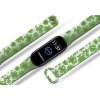 Náhradní náramek Mi band 3/4/5/6/7 Čtyřlístek pro štěstí (Barevná varianta Bílá, Pro Přístroj Xiaomi Mi Band 7)