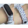 Náhradní náramek Mi band 3/4/5/6/7 Koktejl (Barva Vícebarevná, Pro Přístroj Xiaomi Mi Band 7)
