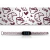 Náhradní náramek Mi band 3/4/5/6/7 Káva + Croissant (Barva Vícebarevná, Pro Přístroj Xiaomi Mi Band 7)