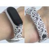 Náhradní náramek Mi band 3/4/5/6/7 Káva + Croissant (Barva Vícebarevná, Pro Přístroj Xiaomi Mi Band 7)