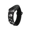 Náhradní náramek Mi band 3/4/5/6/7 Lebky (Barevná varianta Bílá, Pro Přístroj Xiaomi Mi Band 7)