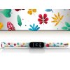 Náhradní náramek Mi band 3/4/5/6/7 Barevné listy podzimu (Barevná varianta Bílá, Pro Přístroj Xiaomi Mi Band 7)
