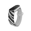 Náhradní náramek Mi band 3/4/5/6/7 Zebří srst (Barva Vícebarevná, Pro Přístroj Xiaomi Mi Band 7)