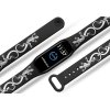 Náhradní náramek Mi band 3/4/5/6/7 Ještěrky (Barva Bílá, Pro Přístroj Xiaomi Mi Band 7)