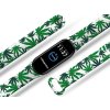 Náhradní náramek Mi band 3/4/5/6/7 Cannabis (Barva Vícebarevná, Pro Přístroj Xiaomi Mi Band 7)