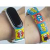 Náhradní náramek Mi band 3/4/5/6/7 Bang (Barva Vícebarevná, Pro Přístroj Xiaomi Mi Band 7)