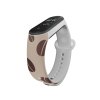Náhradní náramek Mi band 3/4/5/6/7 Kávová zrnka (Barva Vícebarevná, Pro Přístroj Xiaomi Mi Band 7)