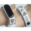 Náhradní náramek Mi band 3/4/5/6/7 Mexico (Barva Vícebarevná, Pro Přístroj Xiaomi Mi Band 7)