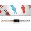 Náhradní náramek Mi band 3/4/5/6/7 Peace (Barva Vícebarevná, Pro Přístroj Xiaomi Mi Band 7)