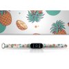 Náhradní náramek Mi band 3/4/5/6/7 Ananas (Barevná varianta Bílá, Pro Přístroj Xiaomi Mi Band 7)