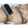 Náhradní náramek Mi band 3/4/5/6/7 Zvířecí motiv (Barva Vícebarevná, Pro Přístroj Xiaomi Mi Band 7)