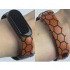 Náhradní náramek Mi band 3/4/5/6/7 Med (Barva Vícebarevná, Pro Přístroj Xiaomi Mi Band 7)
