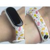 Náhradní náramek Mi band 3/4/5/6/7 Nanuk (Barevná varianta Bílá, Pro Přístroj Xiaomi Mi Band 7)