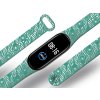 Náhradní náramek Mi band 3/4/5/6/7 Paví pera (Barevná varianta Bílá, Pro Přístroj Xiaomi Mi Band 7)