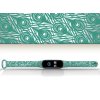 Náhradní náramek Mi band 3/4/5/6/7 Paví pera (Barevná varianta Bílá, Pro Přístroj Xiaomi Mi Band 7)