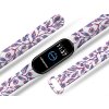 Náhradní náramek Mi band 3/4/5/6/7 Květy (Barva Vícebarevná, Pro Přístroj Xiaomi Mi Band 7)