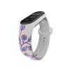 Náhradní náramek Mi band 3/4/5/6/7 Květy (Barva Vícebarevná, Pro Přístroj Xiaomi Mi Band 7)