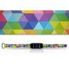 Náhradní náramek Mi band 3/4/5/6/7 Hexagon (Barva Vícebarevná, Pro Přístroj Xiaomi Mi Band 7)