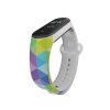 Náhradní náramek Mi band 3/4/5/6/7 Hexagon (Barva Vícebarevná, Pro Přístroj Xiaomi Mi Band 7)
