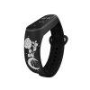 Náhradní náramek Mi band 3/4/5/6/7 Černá růže (Barevná varianta Bílá, Pro Přístroj Xiaomi Mi Band 7)