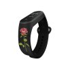 Náhradní náramek Mi band 3/4/5/6/7 Červená růže (Barevná varianta Bílá, Pro Přístroj Xiaomi Mi Band 7)