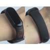 Náhradní náramek Mi band 3/4/5/6/7 Vlk (Barevná varianta Bílá, Pro Přístroj Xiaomi Mi Band 7)