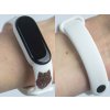 Náhradní náramek Mi band 3/4/5/6/7 Vlk (Barevná varianta Bílá, Pro Přístroj Xiaomi Mi Band 7)