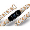 Náhradní náramek Mi band 3/4/5/6/7 Přeložené pruhy (Barva Vícebarevná, Pro Přístroj Xiaomi Mi Band 7)