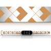 Náhradní náramek Mi band 3/4/5/6/7 Přeložené pruhy (Barva Vícebarevná, Pro Přístroj Xiaomi Mi Band 7)
