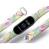 Náhradní náramek Mi band 3/4/5/6/7 Cákance barev (Barevná varianta Bílá, Pro Přístroj Xiaomi Mi Band 7)