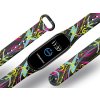Náhradní náramek Mi band 3/4/5/6/7 Cákance barev (Barevná varianta Bílá, Pro Přístroj Xiaomi Mi Band 7)