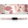 Náhradní náramek Mi band 3/4/5/6/7 Růžové květiny (Barevná varianta Bílá, Pro Přístroj Xiaomi Mi Band 7)