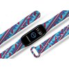 Náhradní náramek Mi band 3/4/5/6/7 Pixelové pásky (Barva Vícebarevná, Pro Přístroj Xiaomi Mi Band 7)
