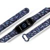 Náhradní náramek Mi band 3/4/5/6/7 Kreslené slzy (Barevná varianta Bílá, Pro Přístroj Xiaomi Mi Band 7)