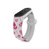Náhradní náramek Mi band 3/4/5/6/7 Srdce a růže na Valentýna (Barva Vícebarevná, Pro Přístroj Xiaomi Mi Band 7)