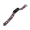 Náhradní náramek Mi band 3/4/5/6/7 Růžová a modrá srdíčka (Barevná varianta Bílá, Pro Přístroj Xiaomi Mi Band 7)