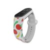 Náhradní náramek Mi band 3/4/5/6/7 Papričky (Barevná varianta Bílá, Pro Přístroj Xiaomi Mi Band 7)