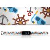 Náhradní náramek Mi band 3/4/5/6/7 Výbava k moři (Barevná varianta Bílá, Pro Přístroj Xiaomi Mi Band 7)