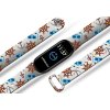Náhradní náramek Mi band 3/4/5/6/7 Výbava k moři (Barevná varianta Bílá, Pro Přístroj Xiaomi Mi Band 7)