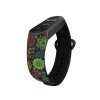 Náhradní náramek Mi band 3/4/5/6/7 Barevné květiny (Barevná varianta Bílá, Pro Přístroj Xiaomi Mi Band 7)