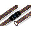 Náhradní náramek Mi band 3/4/5/6/7 Duhová srdíčka (Barevná varianta Bílá, Pro Přístroj Xiaomi Mi Band 7)