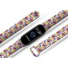 Náhradní náramek Mi band 3/4/5/6/7 Duhová srdíčka (Barevná varianta Bílá, Pro Přístroj Xiaomi Mi Band 7)
