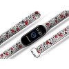 Náhradní náramek Mi band 3/4/5/6/7 Srdíčka plná hvězd (Barva Vícebarevná, Pro Přístroj Xiaomi Mi Band 7)