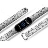 Náhradní náramek Mi band 3/4/5/6/7 Srdce tužkou (Barva Vícebarevná, Pro Přístroj Xiaomi Mi Band 7)
