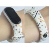 Náhradní náramek Mi band 3/4/5/6/7 Hokej (Barevná varianta Bílá, Pro Přístroj Xiaomi Mi Band 7)