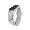 Náhradní náramek Mi band 3/4/5/6/7 Hokej (Barevná varianta Bílá, Pro Přístroj Xiaomi Mi Band 7)