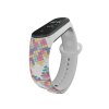 Náhradní náramek Mi band 3/4/5/6/7 Tetris (Barevná varianta Bílá, Pro Přístroj Xiaomi Mi Band 7)