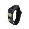Náhradní náramek Mi band 3/4/5/6/7 Žluté květiny (Barevná varianta Bílá, Pro Přístroj Xiaomi Mi Band 7)
